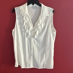 Silky Tahiti Sleeveless Blouse